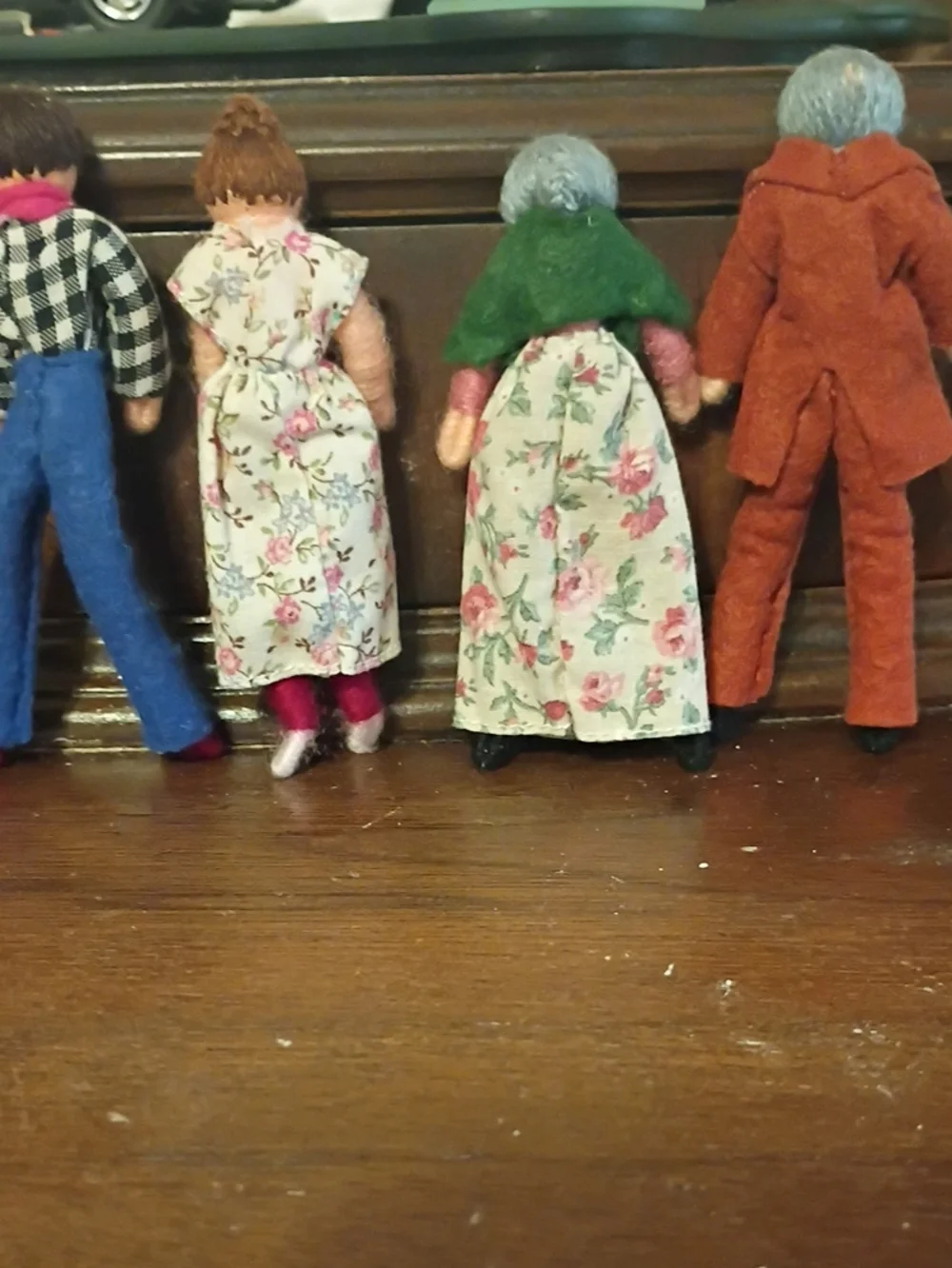 Vintage 1990 7 Half Penny Dolls